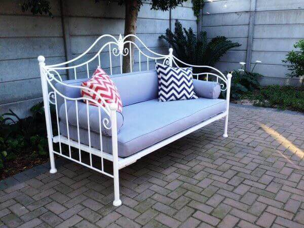 metal steel iron daybed image